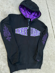MIDNIGHT PURPLE WEALTH HOODIE