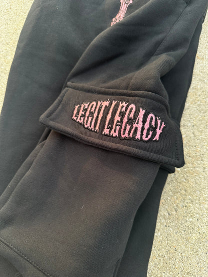 MIDNIGHT PINK Wealth joggers