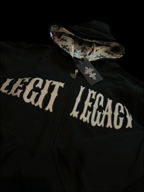 Black & White Wealth Hoodies