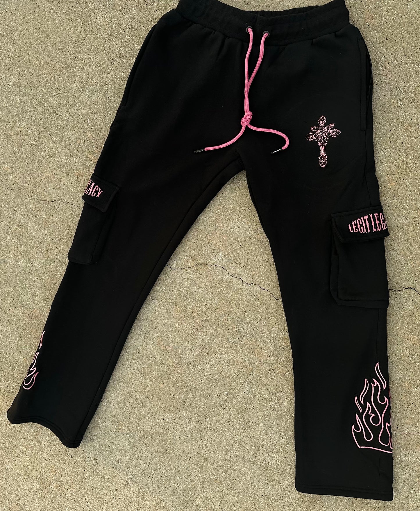 MIDNIGHT PINK Wealth joggers