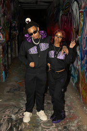 MIDNIGHT PURPLE WEALTH HOODIE