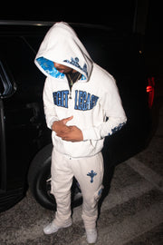 CRÈME FLARED JOGGERS