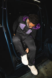 MIDNIGHT PURPLE WEALTH HOODIE