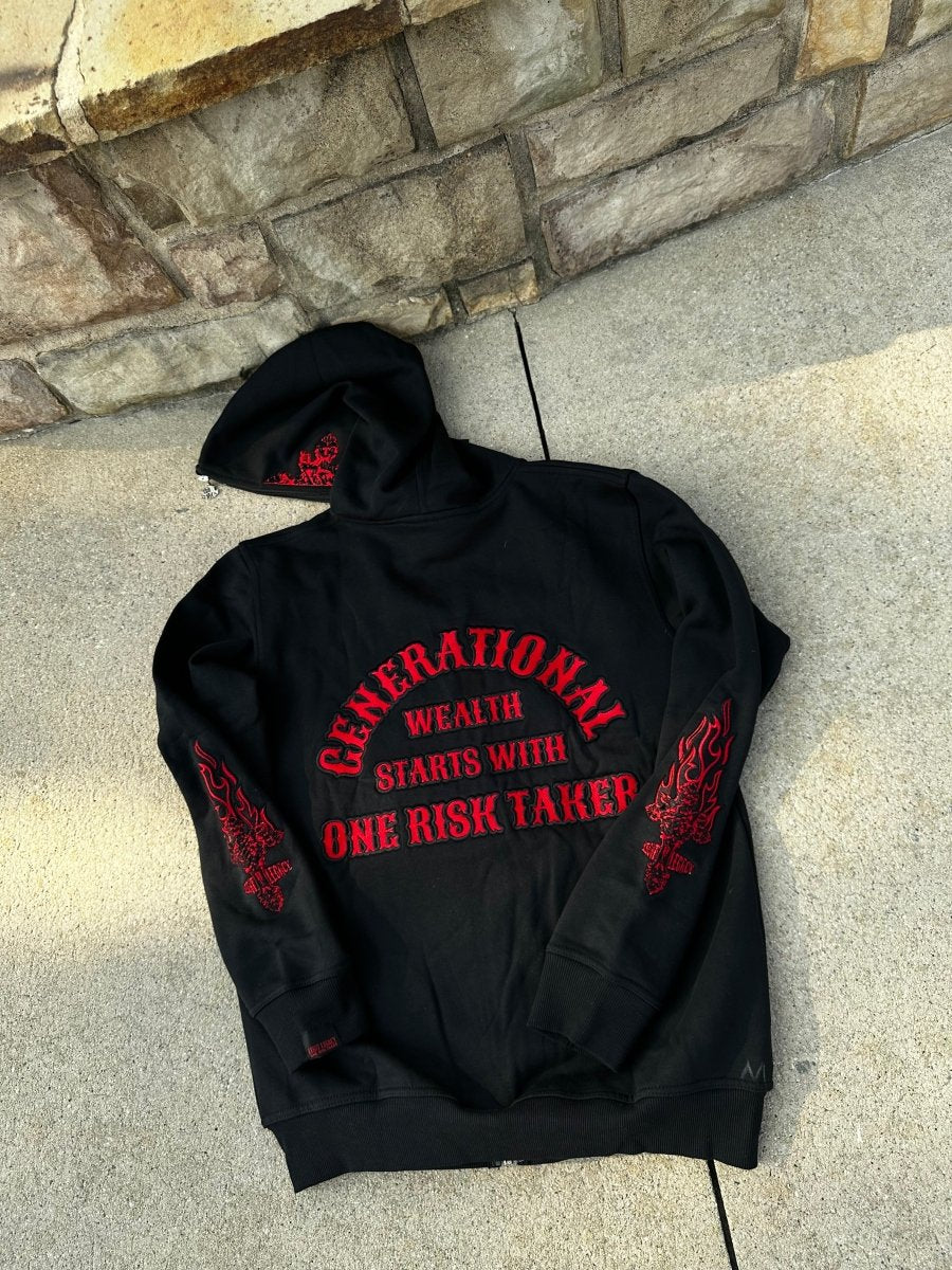Black Wealth Hoodies - Legit Legacy